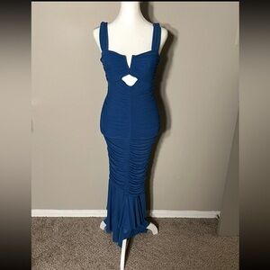 Hello Molly Blue Midi Dress